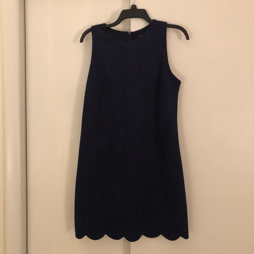 Blue suede dress 🦋